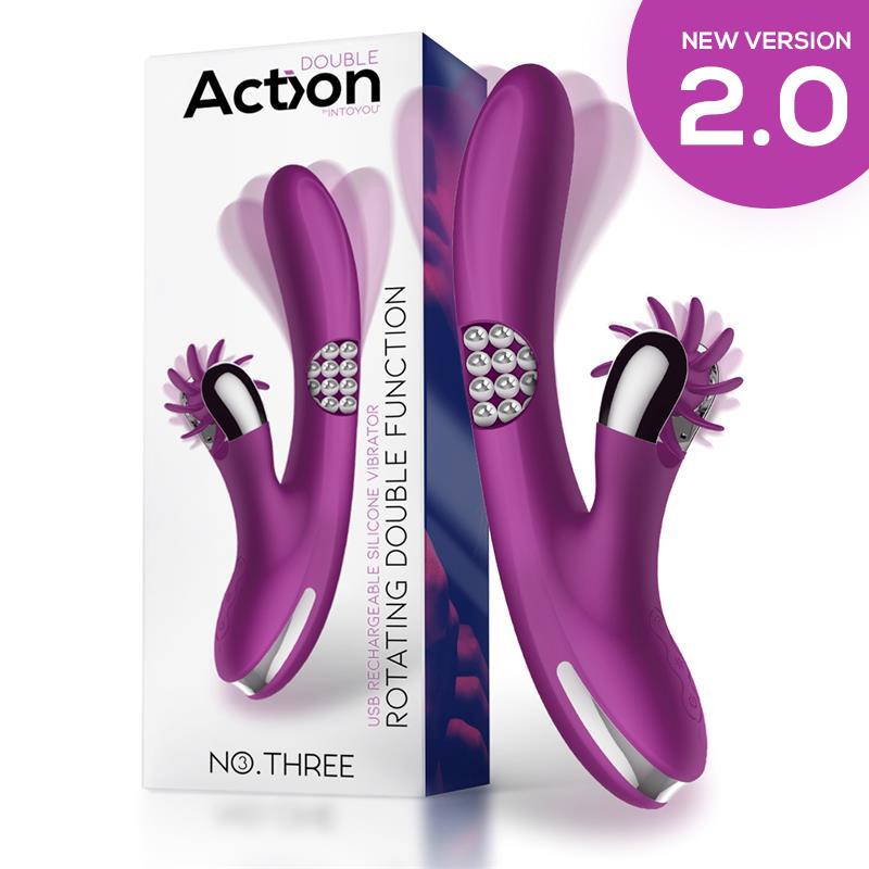 Three Rotator with Rotating Balls 360º and Stimulating Wheel H-202