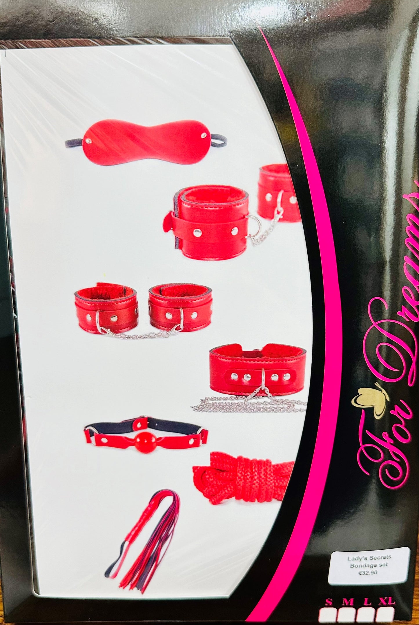 Bondage set all red