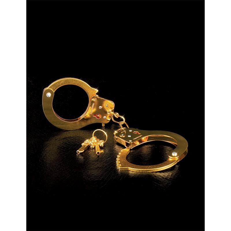 FETISH FANTASY GOLD FETISH FANTASY GOLD METAL CUFFS GOLD PD3987-27