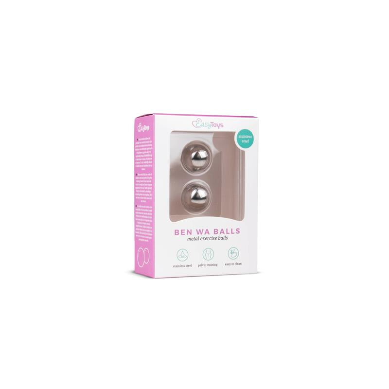 EASYTOYS SILVER BEN WA BALLS - 19 MM ET076SIL