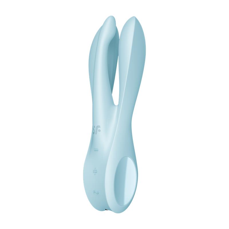 SATISFYER Vibe Threesome 1 Light Blue