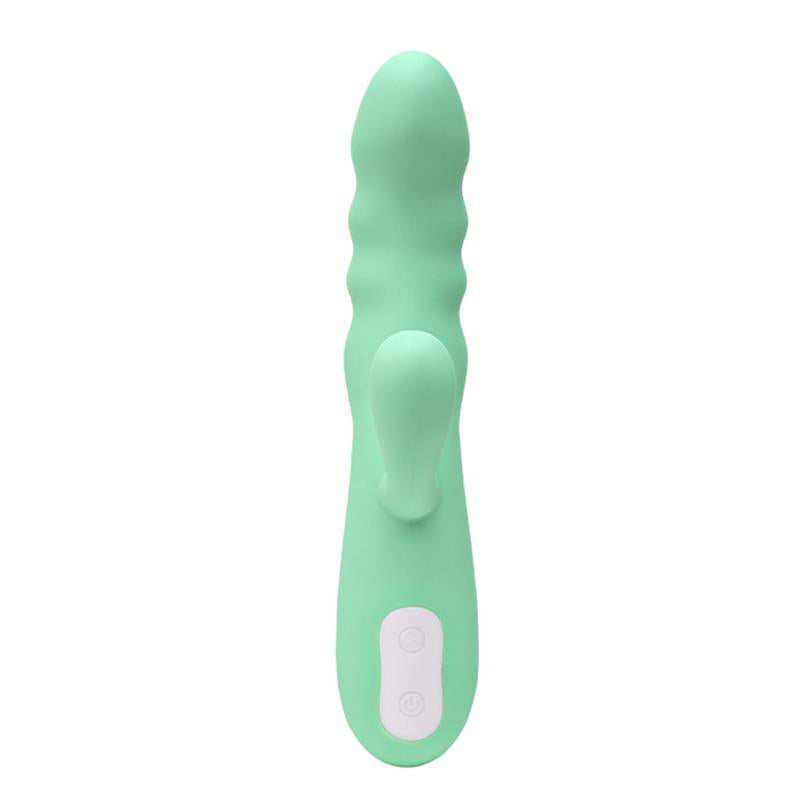 BRIGHTPEAR VIBE AND ROTATOR WITH RABBIT DOUBLE U-544