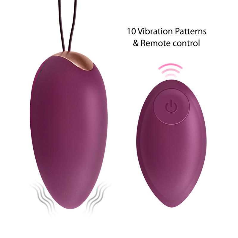 GARLAND VIBRATING EGG REMOTE SILICONE ER69003
