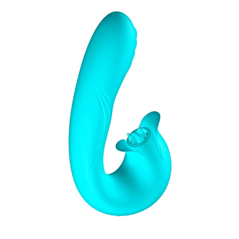INTOYOU HYDRA VIBE WITH PULSATION AND CLITORIS STIMULATING TONGUE 3 MOTORS USB U-074