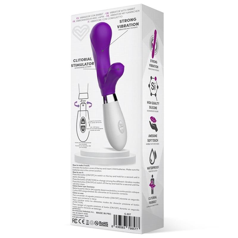 LATETOBED MAVERDICK VIBE SILICONE PURPLE g-857