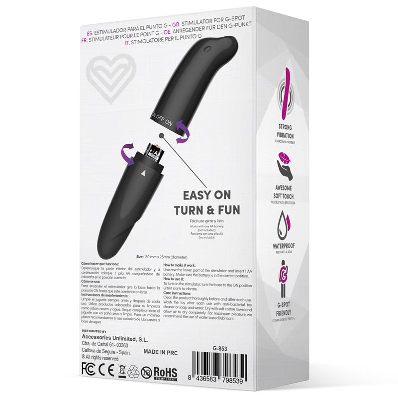 MORTON EASY QUICK STIMULATOR BLACK G-851 G853