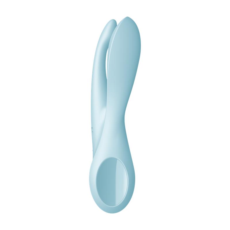 SATISFYER Vibe Threesome 1 Light Blue