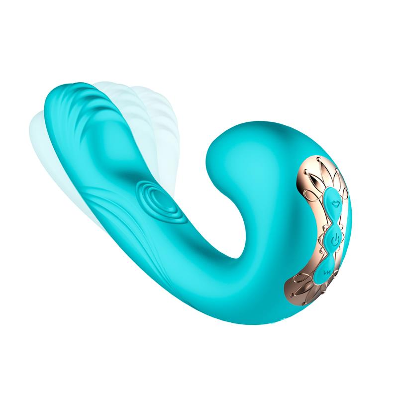 INTOYOU HYDRA VIBE WITH PULSATION AND CLITORIS STIMULATING TONGUE 3 MOTORS USB U-074