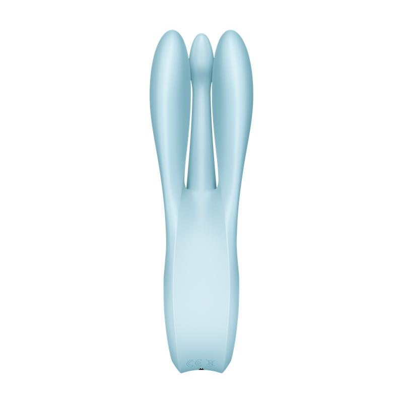 SATISFYER Vibe Threesome 1 Light Blue