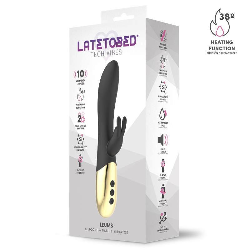 LEUMS RABBIT VIBE WITH WARMING FUNCTIO G SPOT MAGNETIC USB