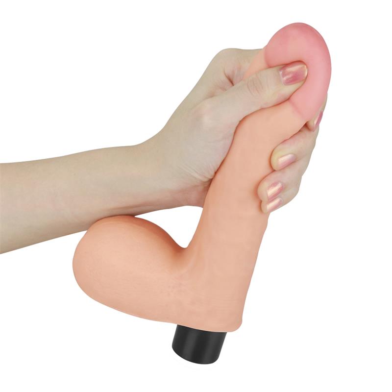 LOVETOY VIBE REAL SOFTEE 8" FLESH LV0914