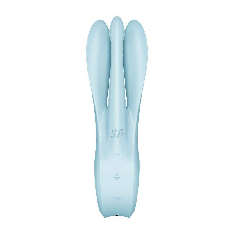 SATISFYER Vibe Threesome 1 Light Blue