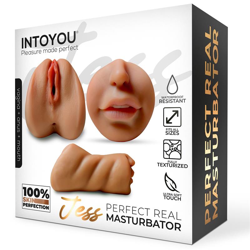 Jess Super Realistic Vagina, Anus and Mouth