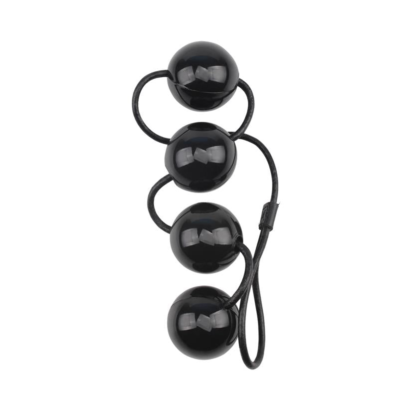 CHISA ANAL AND VAGINAL BALLS 55 X 4 CM BLACK CN-333243129