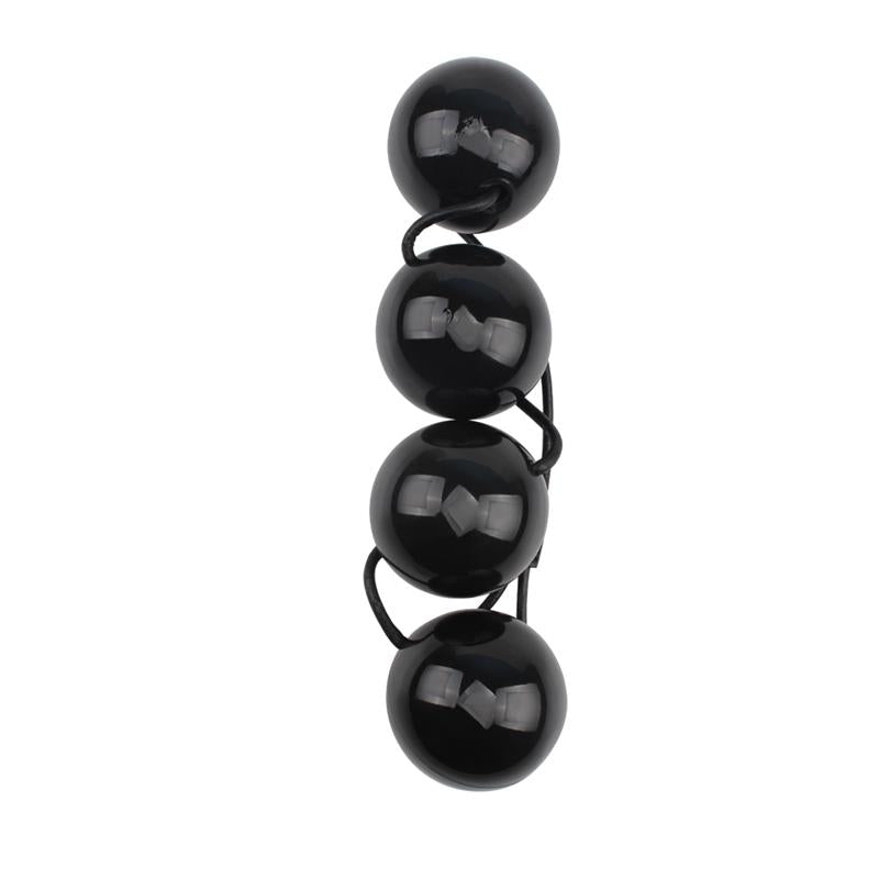 CHISA ANAL AND VAGINAL BALLS 65 X 6 CM BLACK CN-333243125