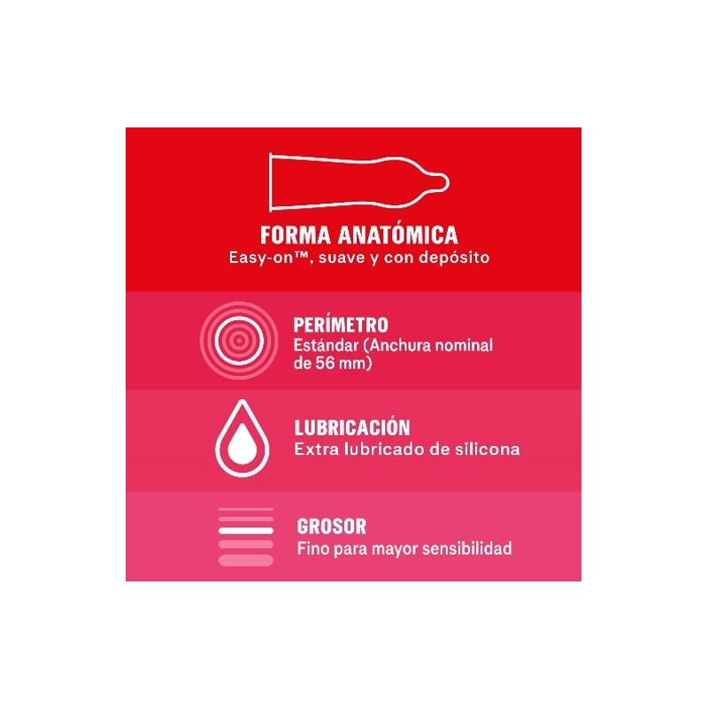 DUREX CONDOMS SENSITIVO SUAVE 3 UNITS 5052197004342