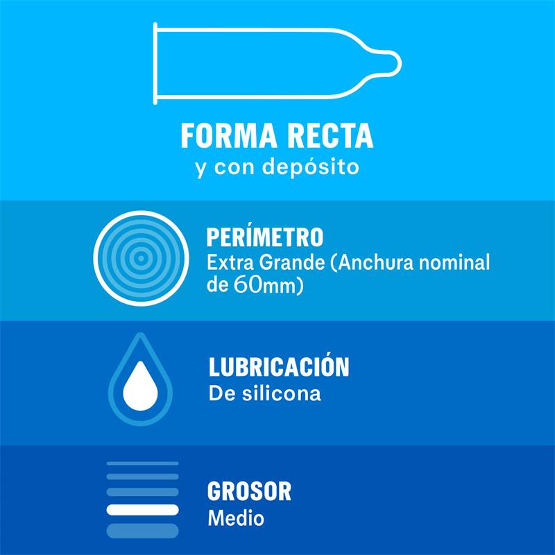 DUREX CONDOMS XL 12 UNITS 5038483958131