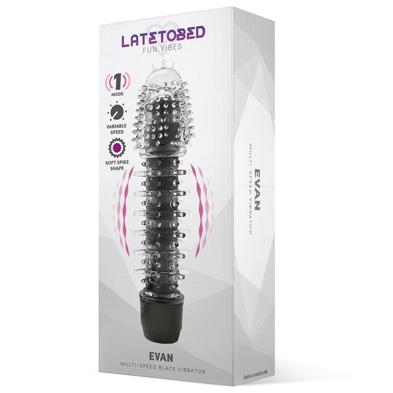 LATETOBED EVAN VIBE MULTI SPEED RED Reference: LT-671/G-885/G-884