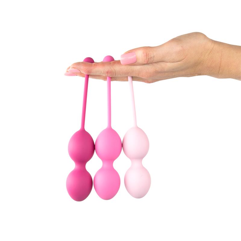 FEELZTOYS FEMMEFIT SET 3 ADVANCED PELVIC FLOOR EXERCISE BALLS E27895
