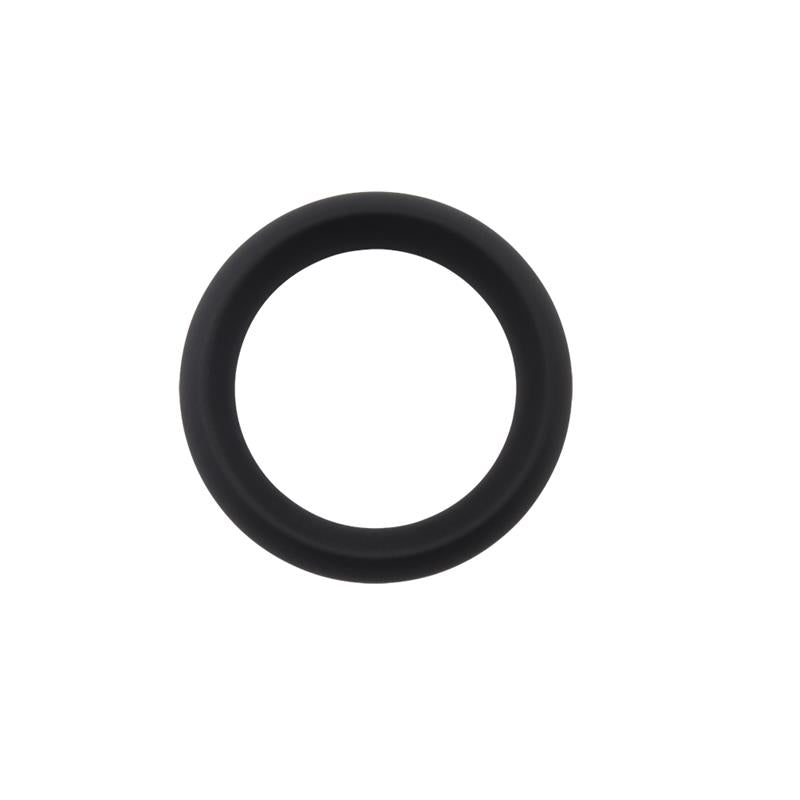 CHISA INFINITY SILICONE RING L BLACK CN-510353458