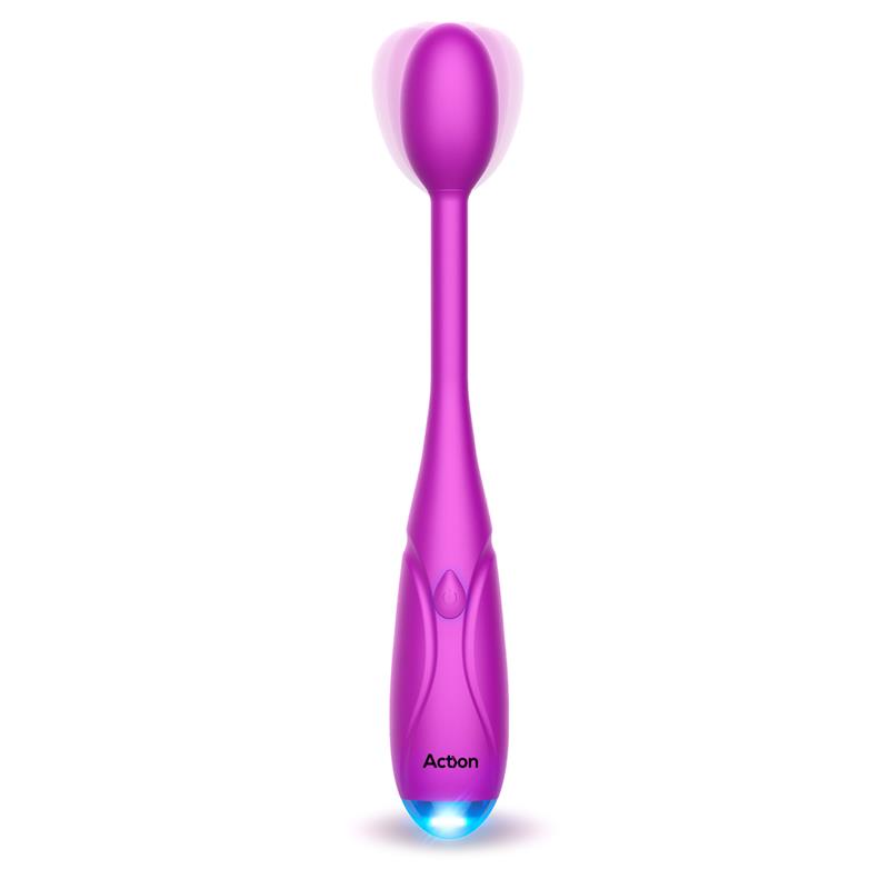 ACTION NO. TWELVE G-SPOT STIMULATOR WITH LED LIGHT POWERFUL MOTOR USB SILICONE Reference: AC-228