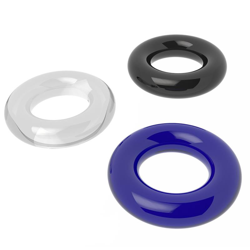 LOVETOY PACK OF 3 PENIS RING LV343001