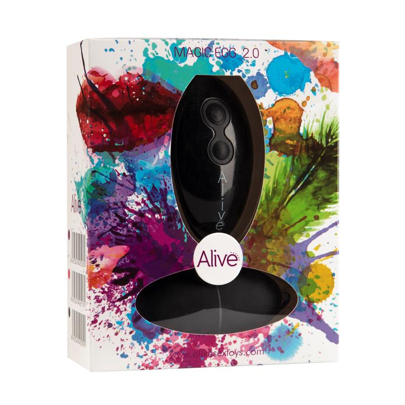 ADRIEN LASTIC VIBRATING EGG MAGIC EGG 3.0 BLACK AL-40769