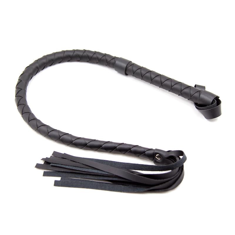 FETISH ADDICT WHIP LONG 85 CM BLACK 843658379563