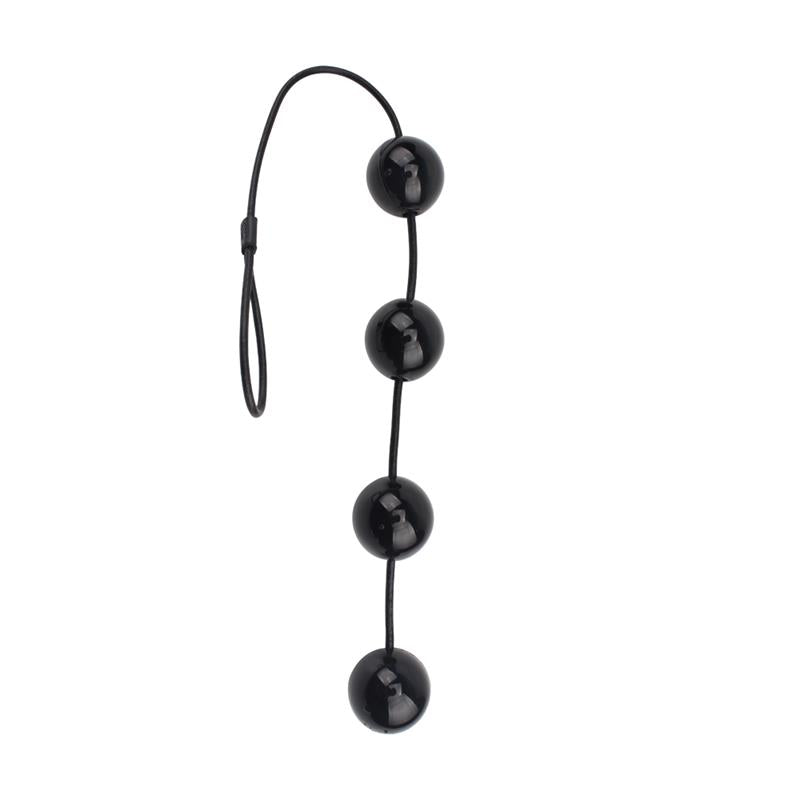 CHISA ANAL AND VAGINAL BALLS 55 X 4 CM BLACK CN-333243129
