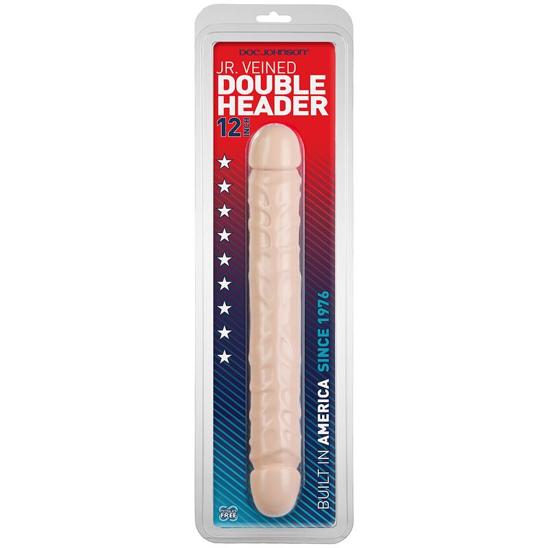 DOUBLE DILDO JR. VEINED FLESH