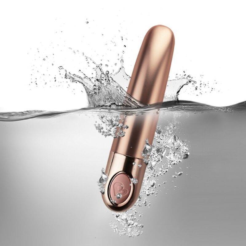 ROCKSOFF ELLIPSE VIBRATING BULLET METALLIC DUSK PINK 10ELPSMTDP