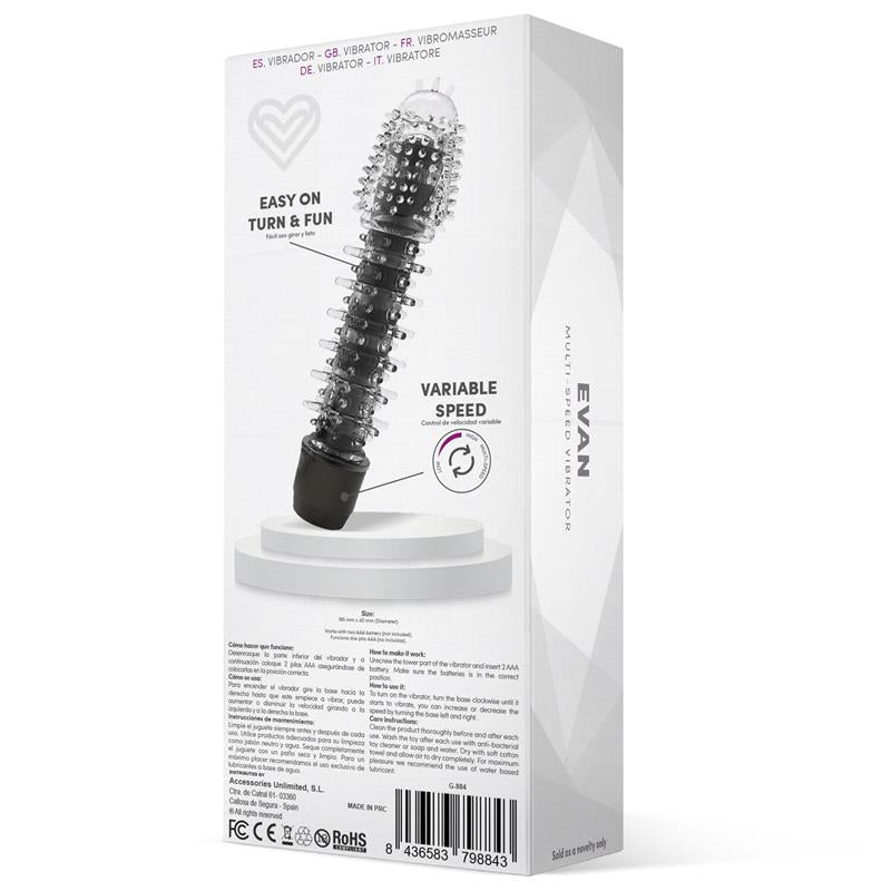 LATETOBED EVAN VIBE MULTI SPEED RED Reference: LT-671/G-885/G-884
