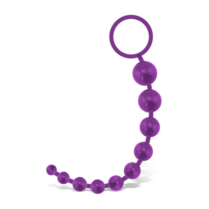 LATETOBED G.FLEX BENDABLE THAI ANAL BEADS PURPLE LT-653