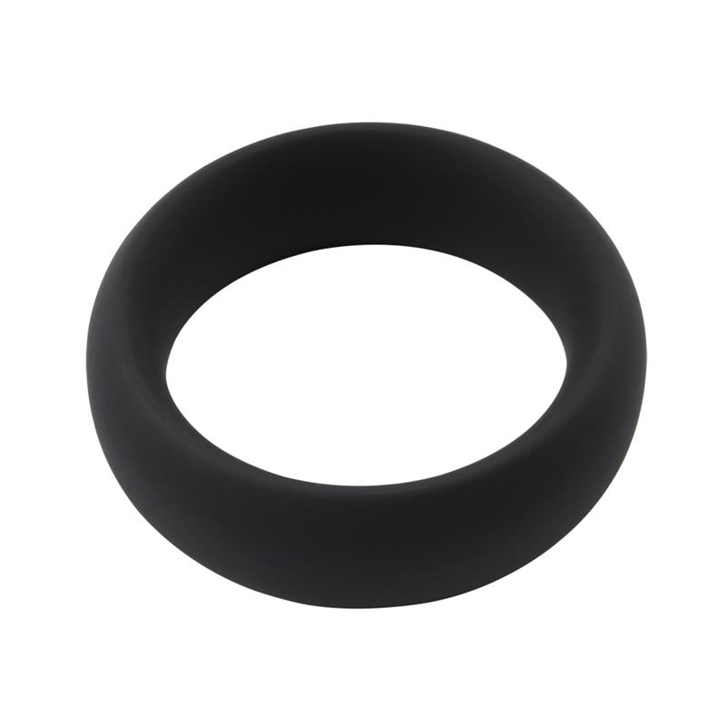 CHISA INFINITY SILICONE RING L BLACK CN-510353458