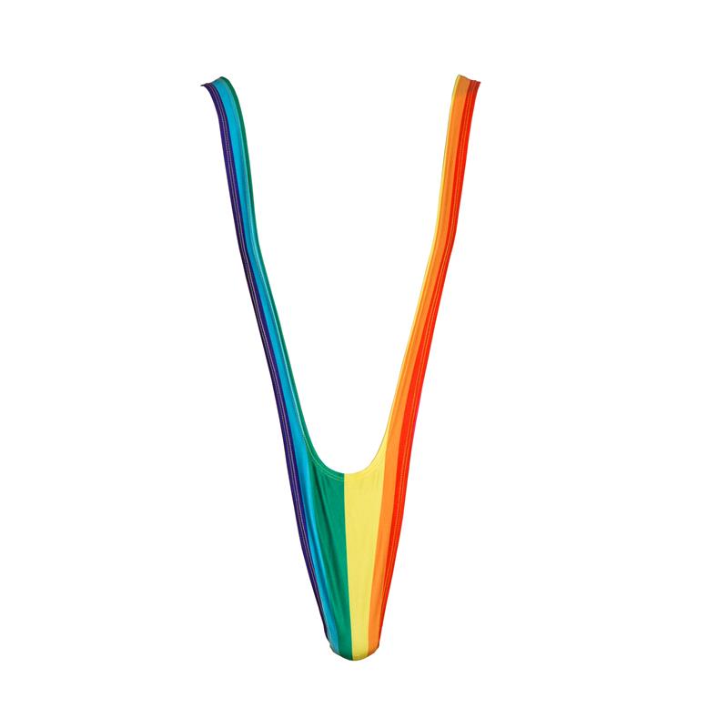 RAINBOW MANKINI