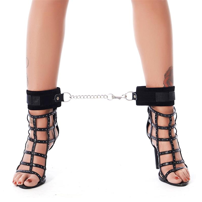 BONDAGE PLAY RIMBA BONDAGE PLAY COMPLETE RESTRAINT SET BLACK R7021