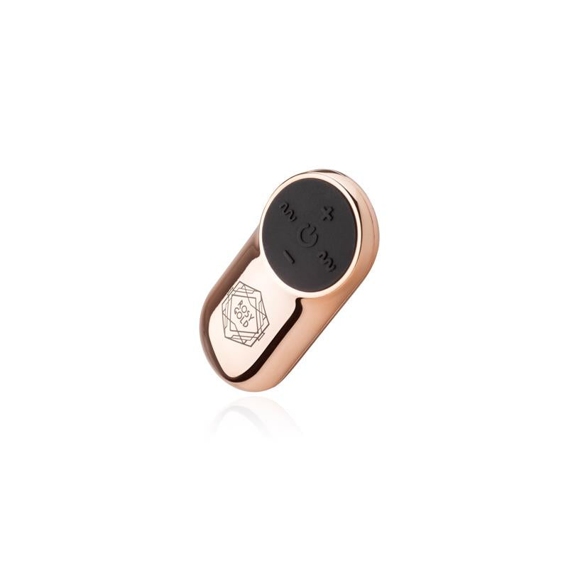 ROSY GOLD VIBRATING EGG REMOTE CONTROL