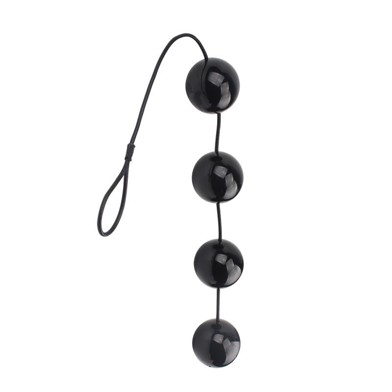 CHISA ANAL AND VAGINAL BALLS 65 X 6 CM BLACK CN-333243125