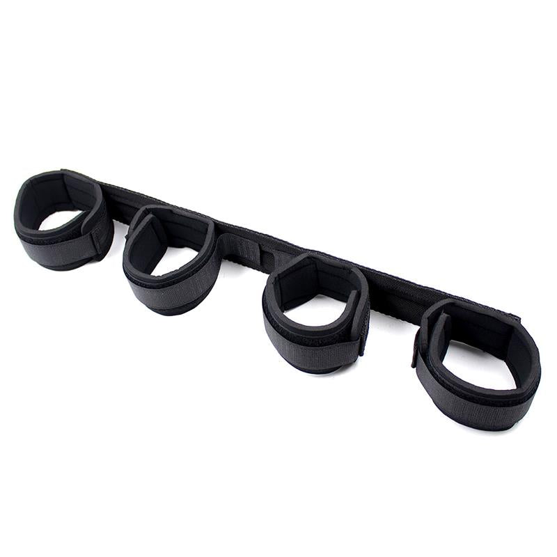 FETISH ADDICT SPREADER BAR WITH RIGID BAR AND SOFT CUFFS 8436583799949