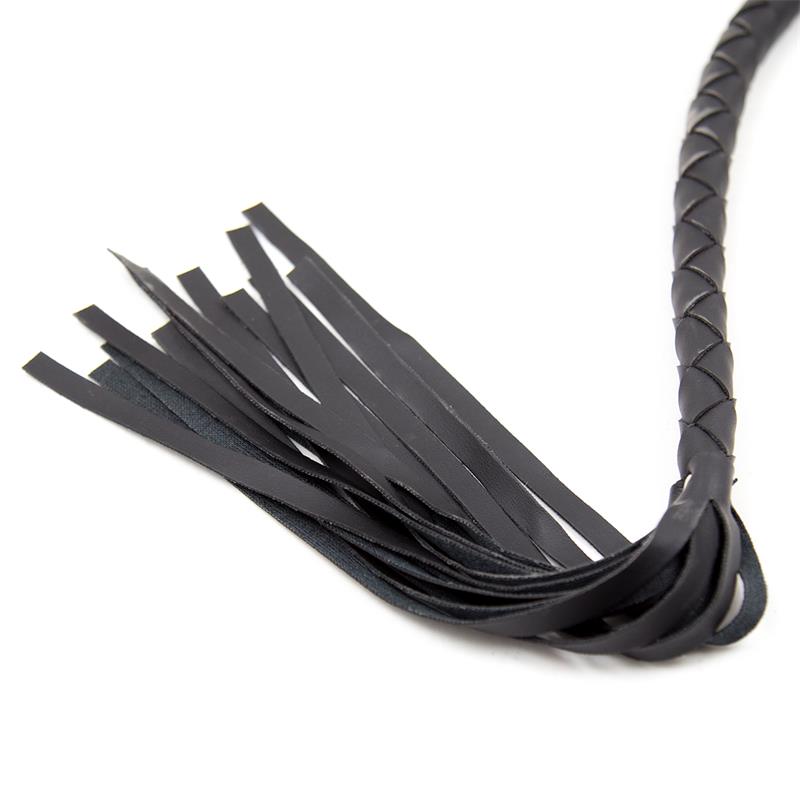 FETISH ADDICT WHIP LONG 85 CM BLACK 843658379563