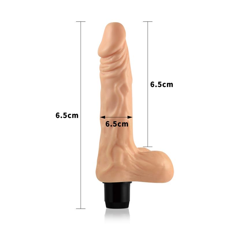 LOVETOY VIBE REAL FEEL 8" FLESH LV1009