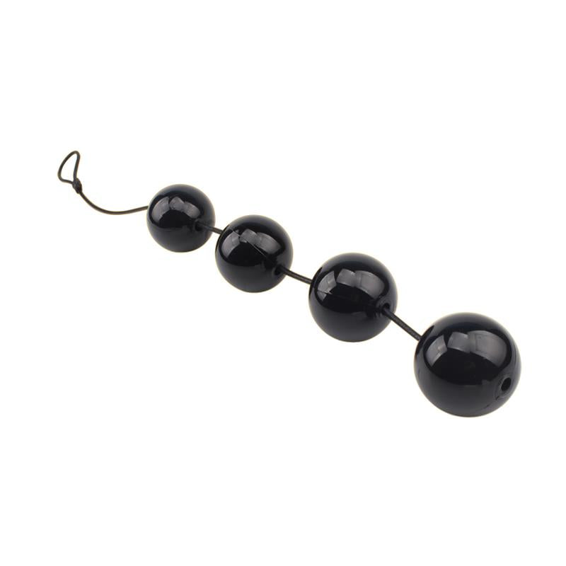 CHISA ANAL AND VAGINAL BALLS 65 X 6 CM BLACK CN-333243125