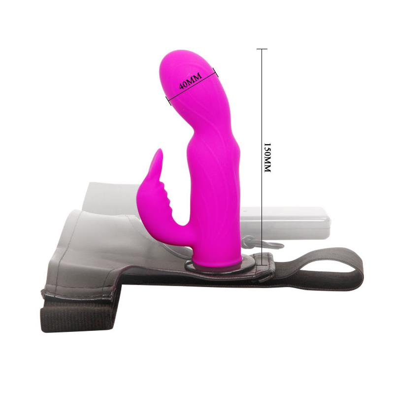 BAILE BAILE STRAP-ON DILDO PURPLE 15 CM BW-022042