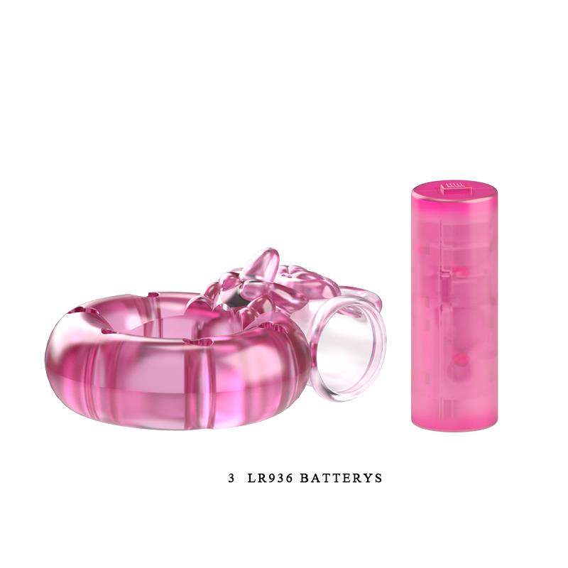 BAILE COCK RING WITH VIBRATING BULLET RABBIT BI-010082A