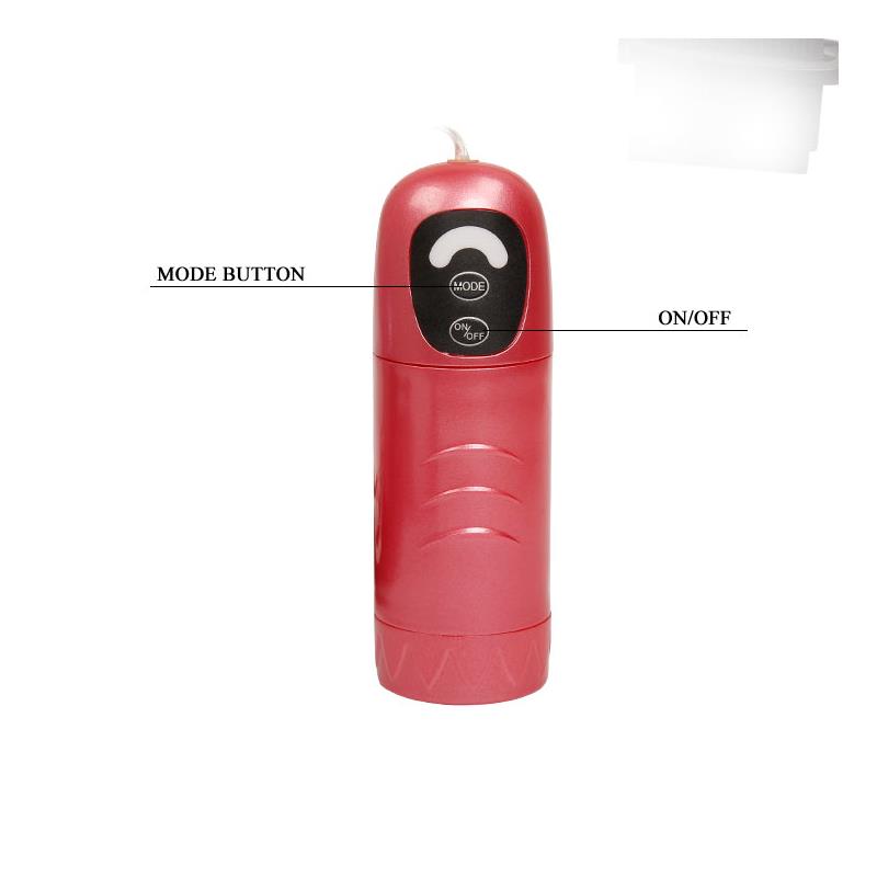 SENSUAL VIBRATING STRAP-ON WITH DILDO PINK 18 CM BW-022038