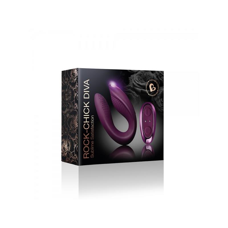 ROCKSOFF COUPLE VIBE ROCK-CHICK DIVA PURPLE 10RCDPL