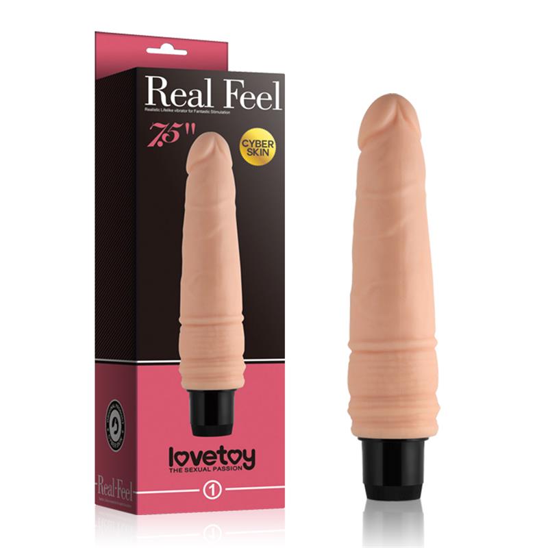 LOVETOY VIBE REAL FEEL 7.5" FLESH LV1001