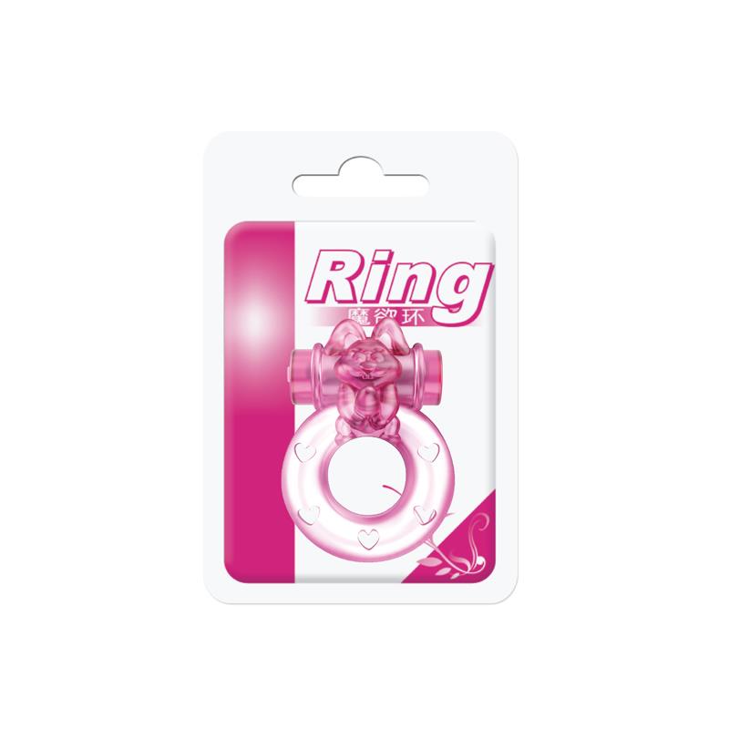 BAILE COCK RING WITH VIBRATING BULLET RABBIT BI-010082A