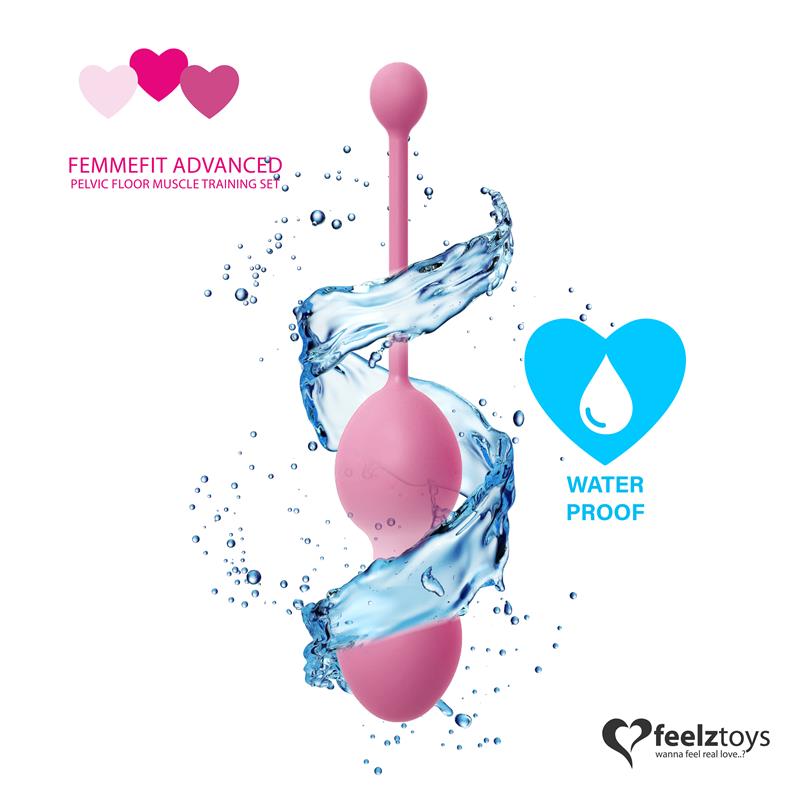 FEELZTOYS FEMMEFIT SET 3 ADVANCED PELVIC FLOOR EXERCISE BALLS E27895