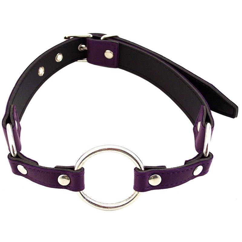Rouge Garments O Ring Gag Purple - Sexodrome Malta